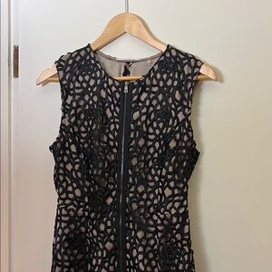 T Tahari Black Lace Dress